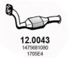 PEUGE 1706AR Catalytic Converter
